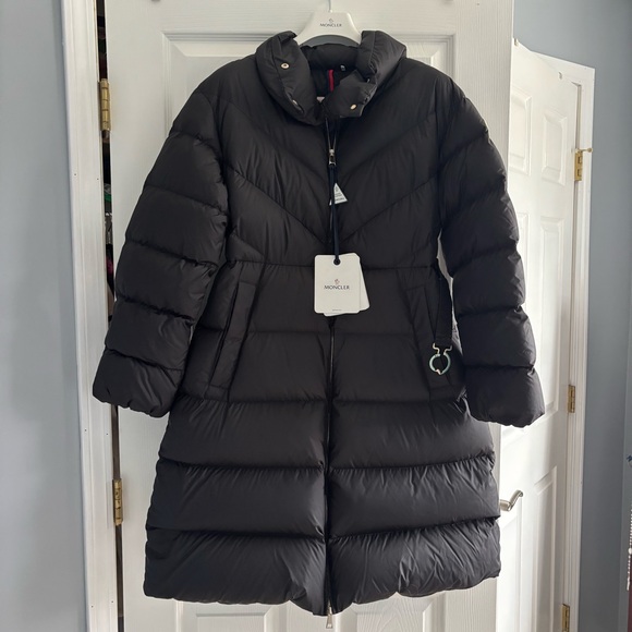 Moncler Brou Down Coat - Picture 2 of 8